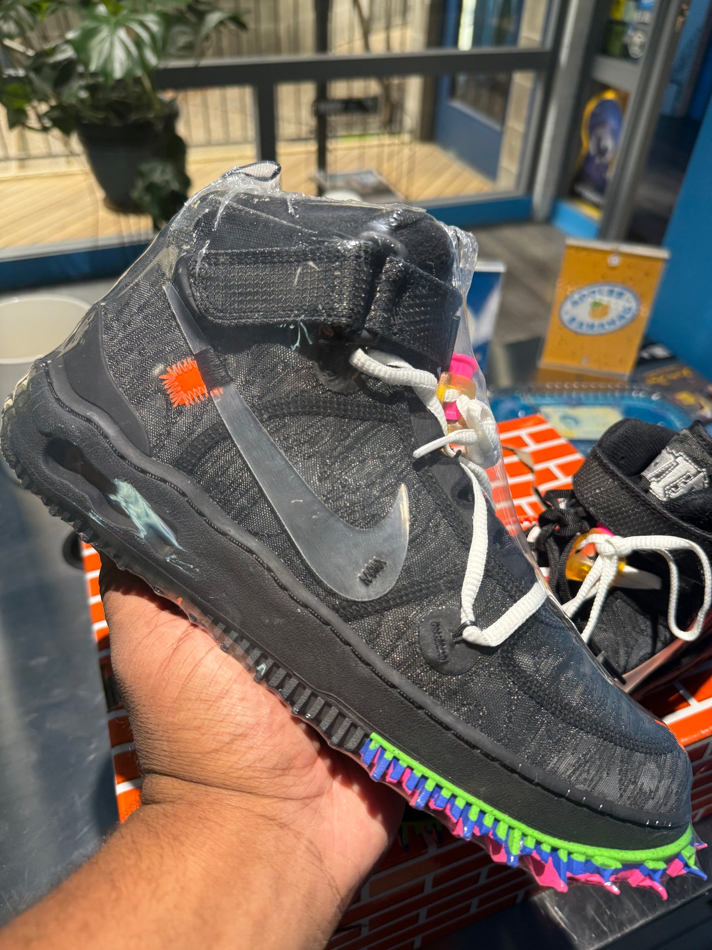 Off-White x Air Force 1 Mid 'Black'