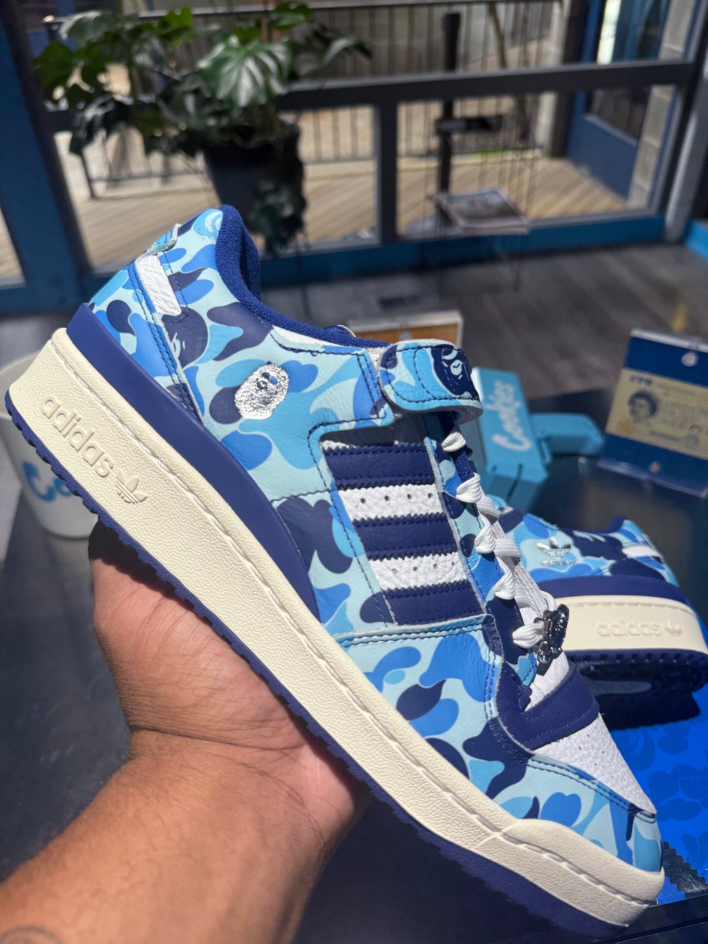 BAPE x Forum Low 84 '30th Anniversary - Blue'