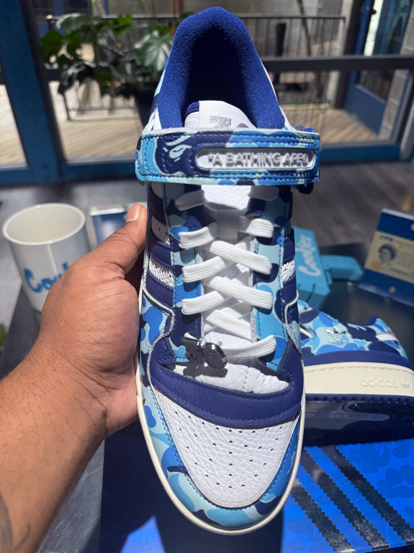 BAPE x Forum Low 84 '30th Anniversary - Blue'
