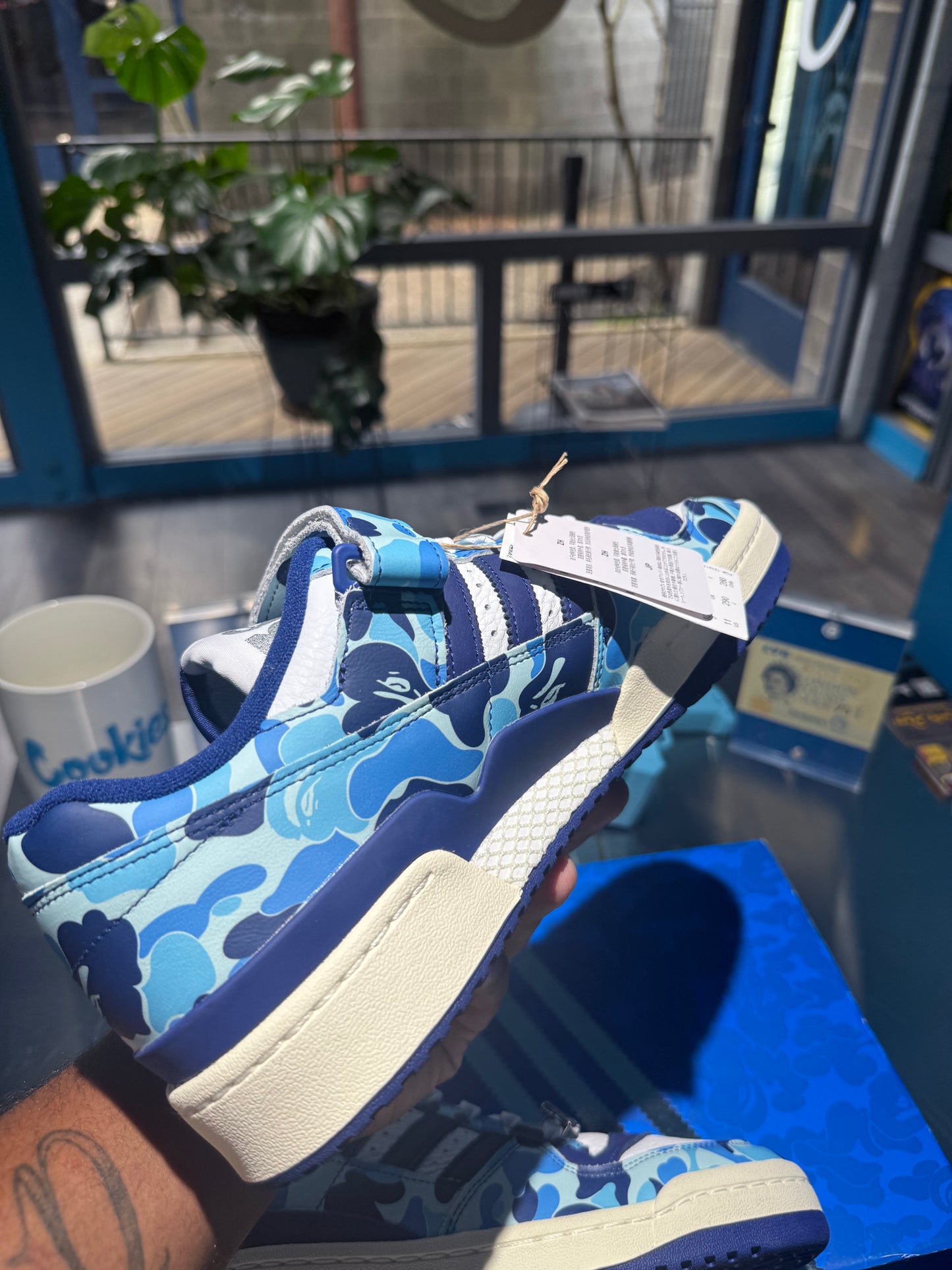BAPE x Forum Low 84 '30th Anniversary - Blue'