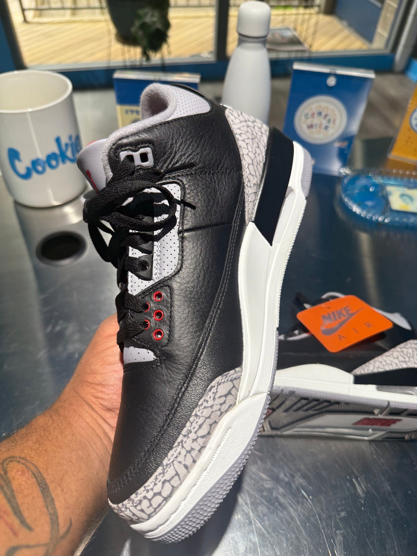 Air Jordan 3 Retro OG 'Black Cement' 2024