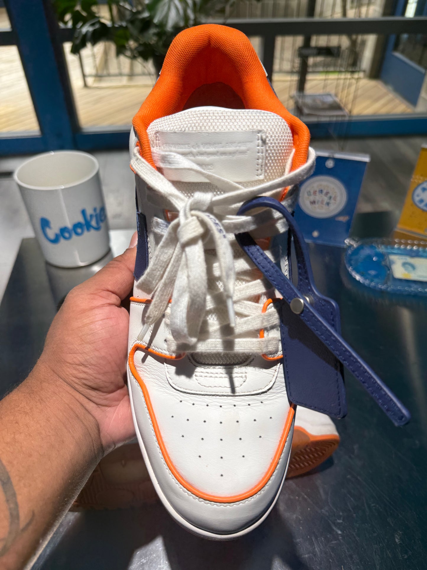 Off-White Out of Office 'Outlined - White Comb'