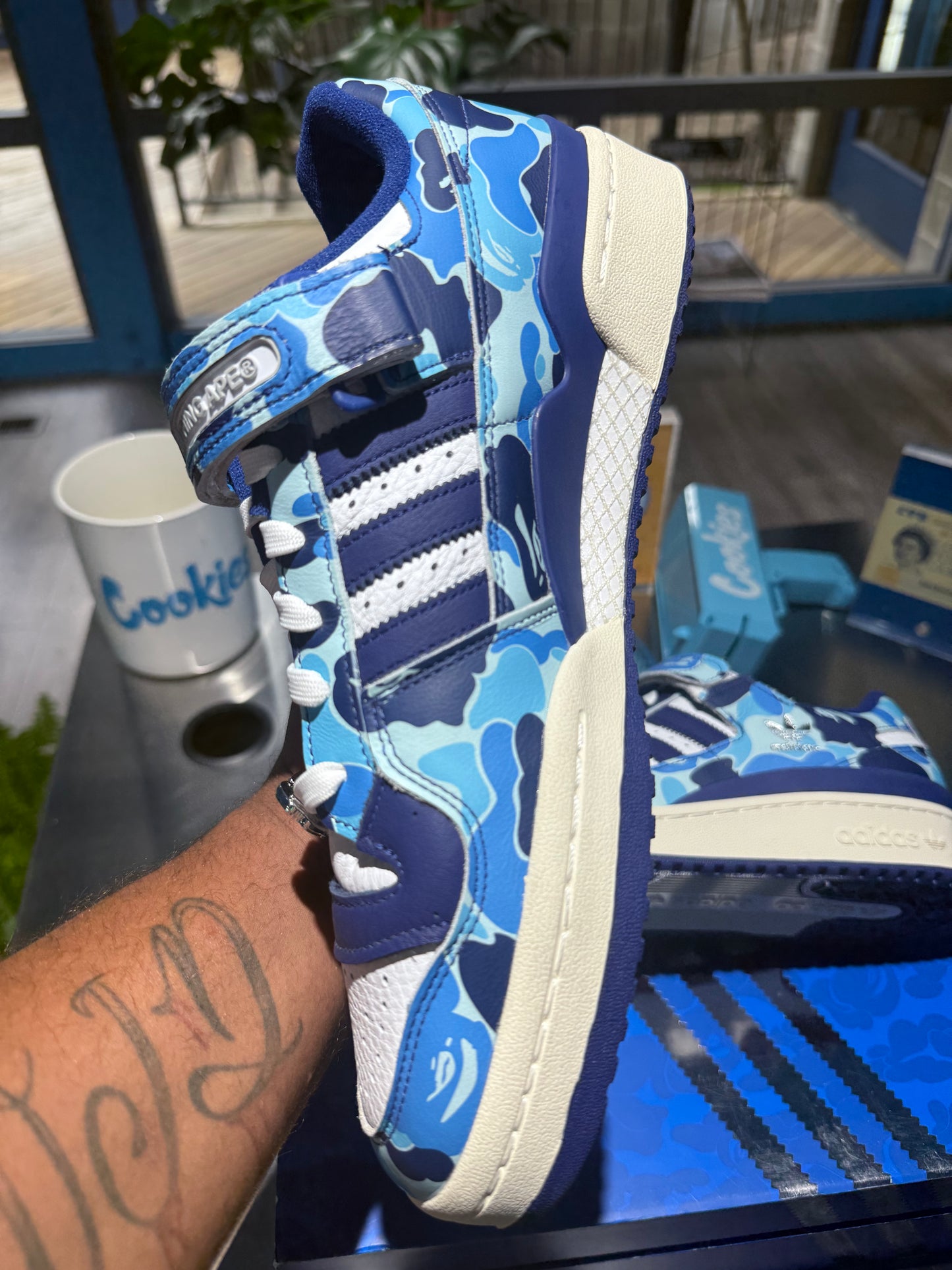 BAPE x Forum Low 84 '30th Anniversary - Blue'