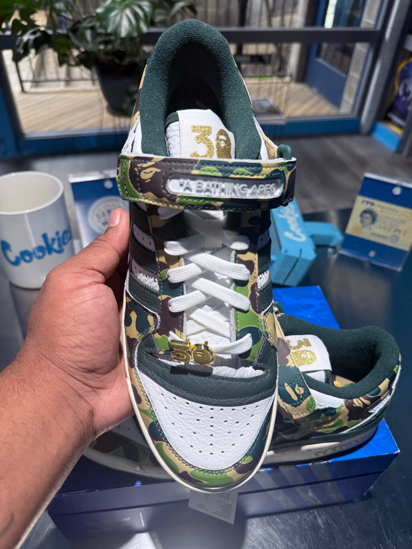 BAPE x Forum Low 84 '30th Anniversary - Green'